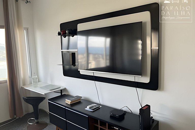 Apto 1 quarto, Ar Cond, Vaga e Vista Panorâmica