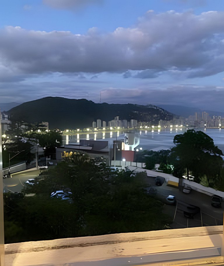 Apto 1 quarto 1vg, paraíso vista panorâmica ao mar