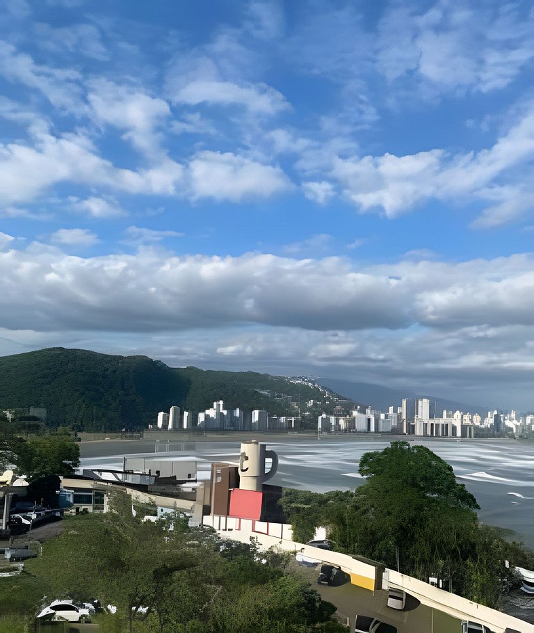 Apto 1 quarto 1vg, paraíso vista panorâmica ao mar