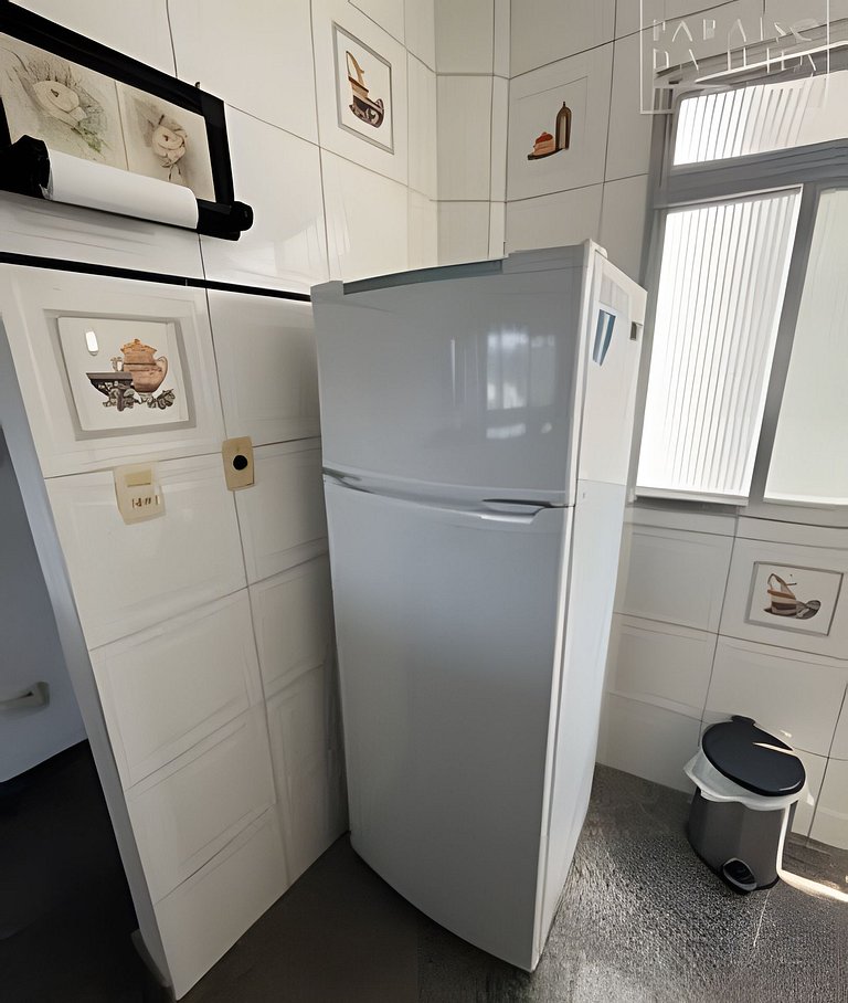 Apto 1 quarto, Ar Cond, Vaga e Vista Panorâmica