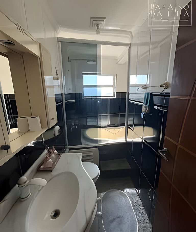 Apto 1 quarto, Ar Cond, Vaga e Vista Panorâmica