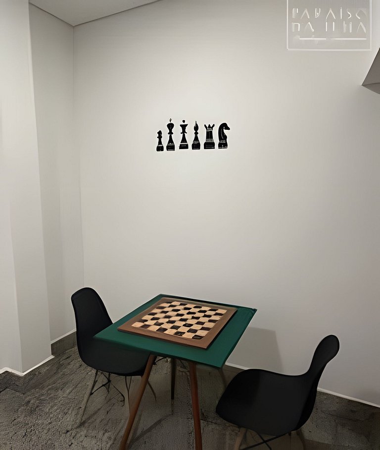 Apto 1 quarto, Ar Cond, Vaga e Vista Panorâmica