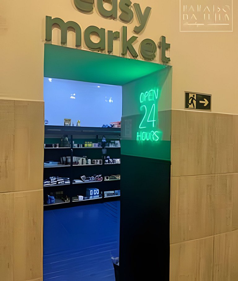 Apto 1 quarto, Ar Cond, Vaga e Vista Panorâmica