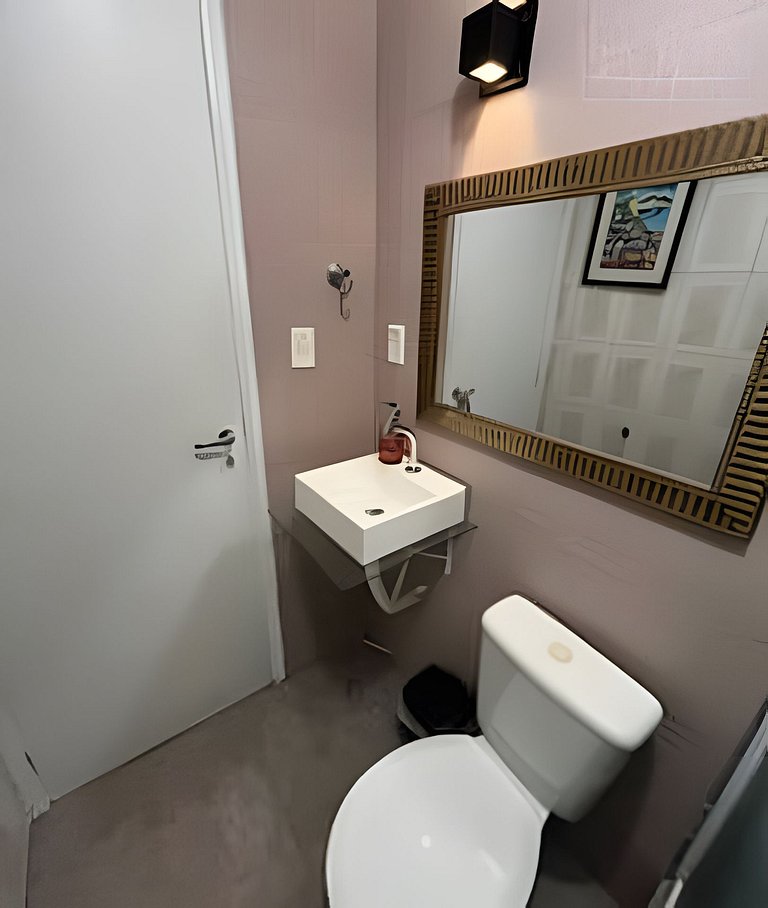 Apartamento Pedacinho do Céu: Ar, Internet, VISTA!