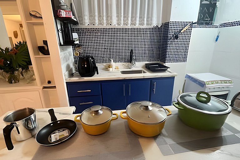 Apartamento Pedacinho do Céu: Ar, Internet, VISTA!