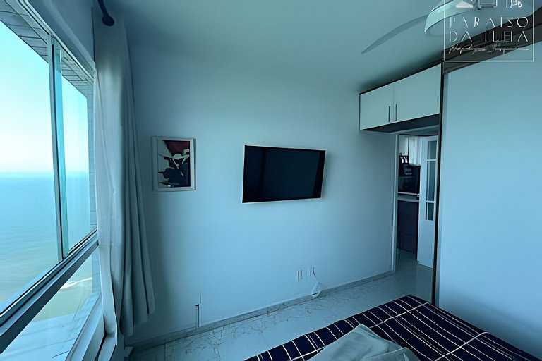 Apartamento Pedacinho do Céu: Ar, Internet, VISTA!