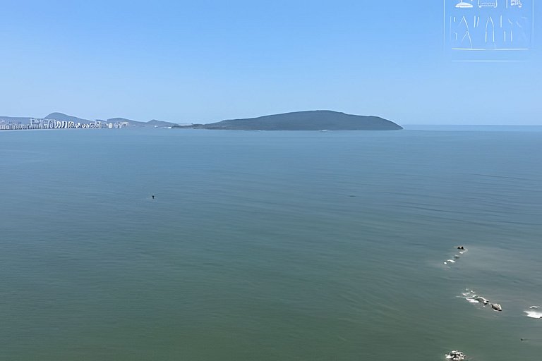 Apartamento Pedacinho do Céu: Ar, Internet, VISTA!