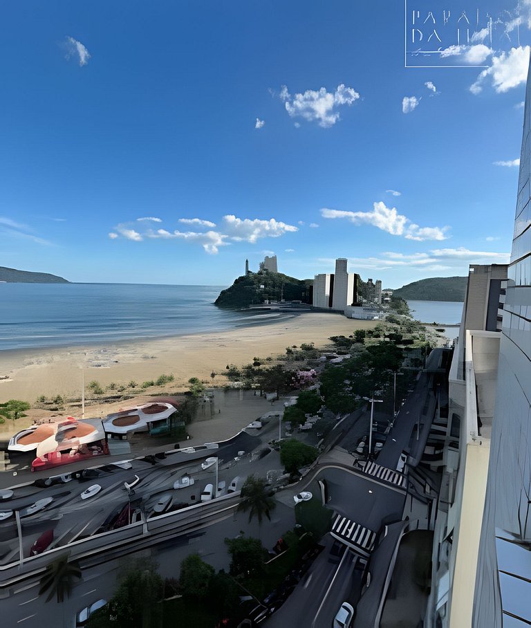 Apartamento Frente Mar Vista Panorâmica Incrível