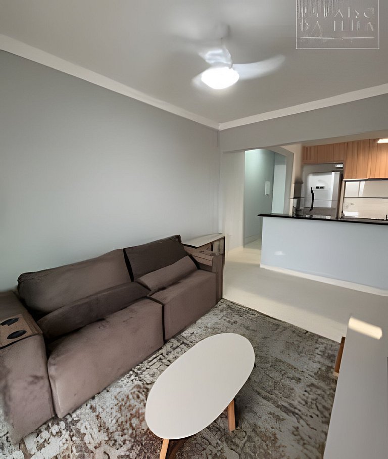 Apartamento Varanda e Churrasqueira Pé na Areia PG