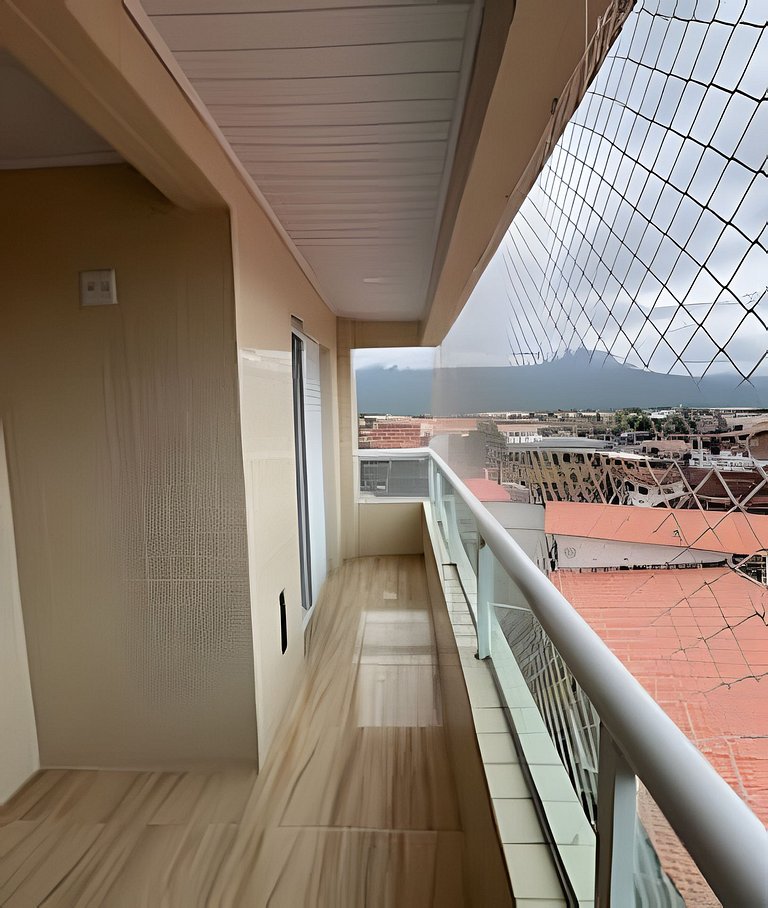 Apartamento Varanda e Churrasqueira Pé na Areia PG