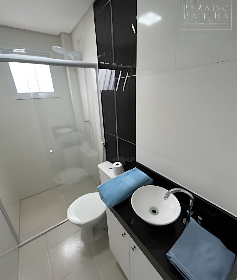 Apartamento Varanda e Churrasqueira Pé na Areia PG