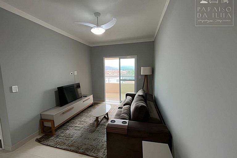 Apartamento Varanda e Churrasqueira Pé na Areia PG