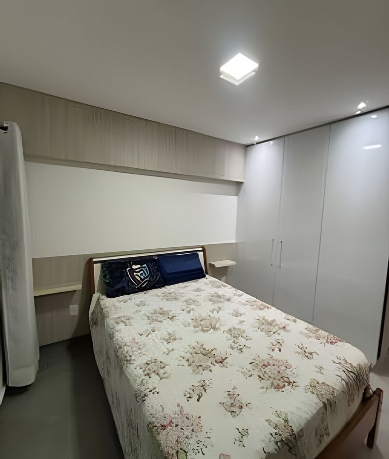 Loft Vista Impressionante, Ar Cond e Vaga Garagem