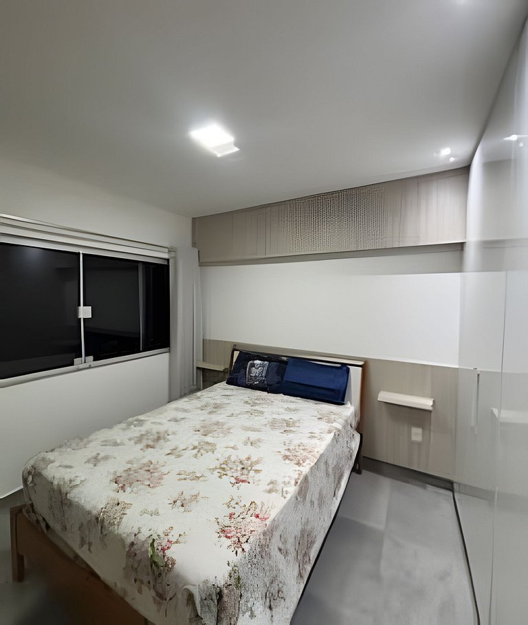 Loft Vista Impressionante, Ar Cond e Vaga Garagem