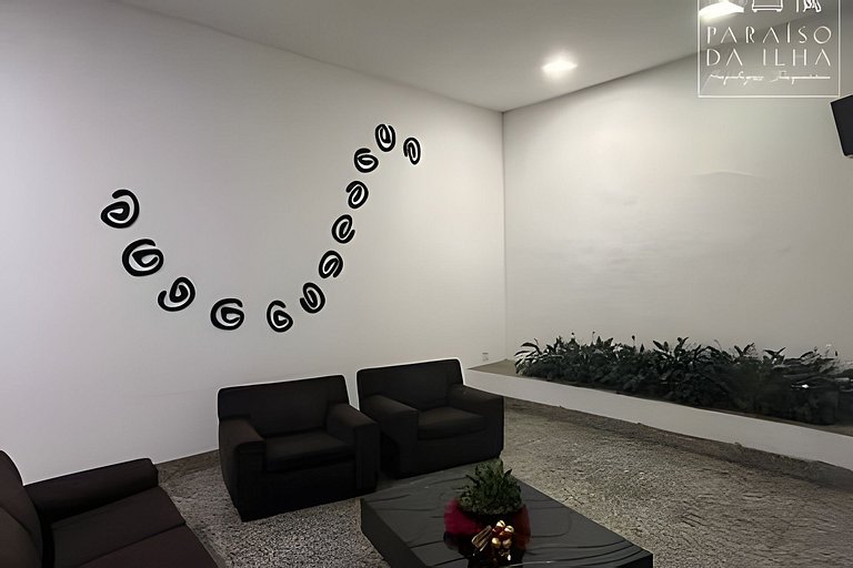 Loft Vista Impressionante, Ar Cond e Vaga Garagem