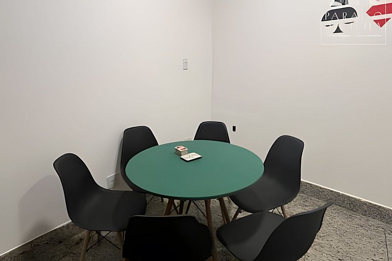 Loft Vista Impressionante, Ar Cond e Vaga Garagem