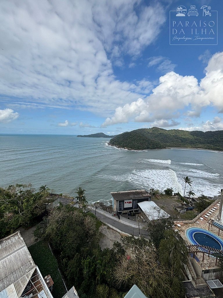 Loft Vista Impressionante, Ar Cond e Vaga Garagem