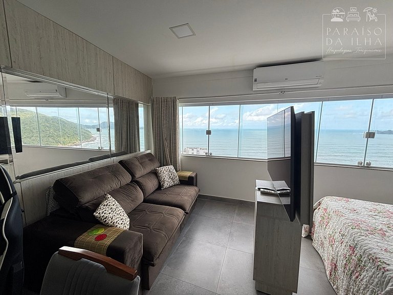Loft Vista Impressionante, Ar Cond e Vaga Garagem