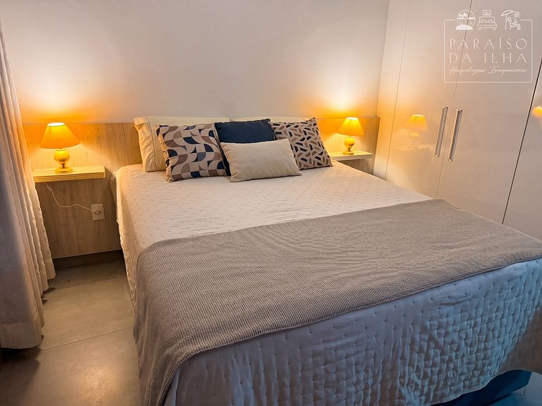 Loft Vista Impressionante, Ar Cond e Vaga Garagem