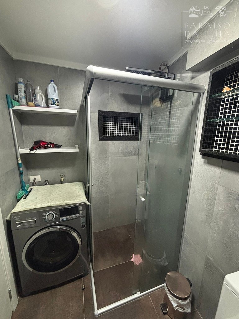 Loft Vista Impressionante, Ar Cond e Vaga Garagem