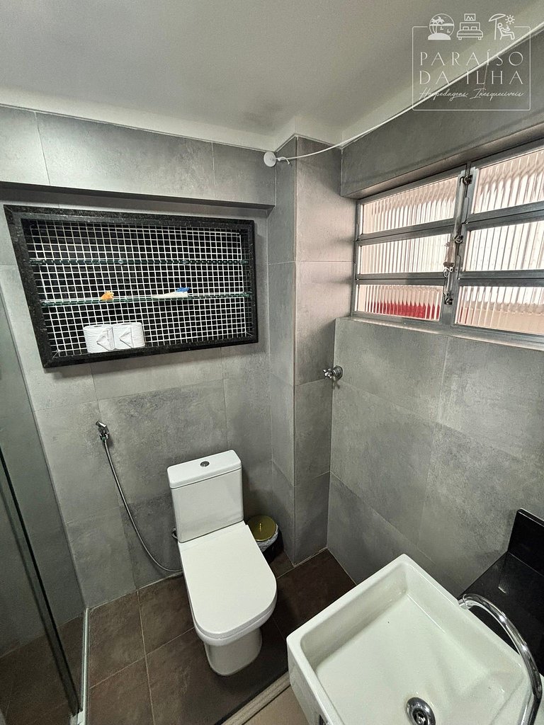 Loft Vista Impressionante, Ar Cond e Vaga Garagem
