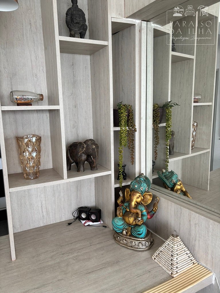 Loft Vista Impressionante, Ar Cond e Vaga Garagem