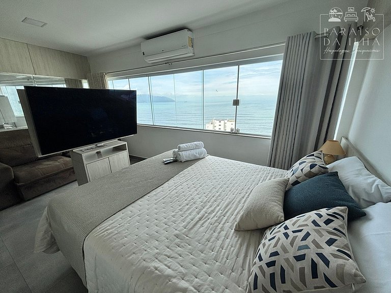 Loft Vista Impressionante, Ar Cond e Vaga Garagem